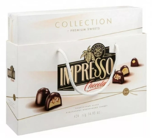 Picture of Chocolate Candies Impresso Premium White Design Spartak 424g