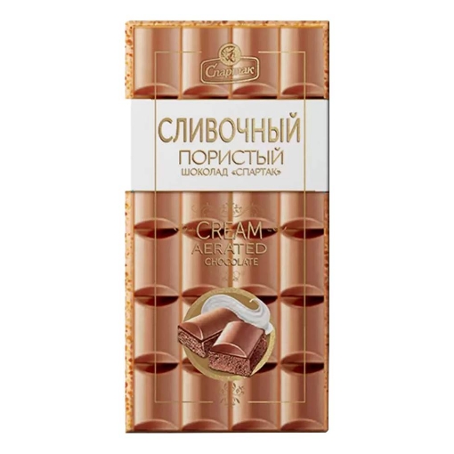 Picture of Chocolate Porous Creamy Spartak 70g