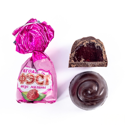 Picture of Chocolate Candies Berry Fest Raspberry Flavor Spartak