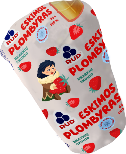 Picture of Ice Cream ESKIMOS with Strawberry 65g PICK UP ONLY FROM AUCKLAND SKAZKA STORE. CAN NOT BE DISPATCHED WITH COURIER 