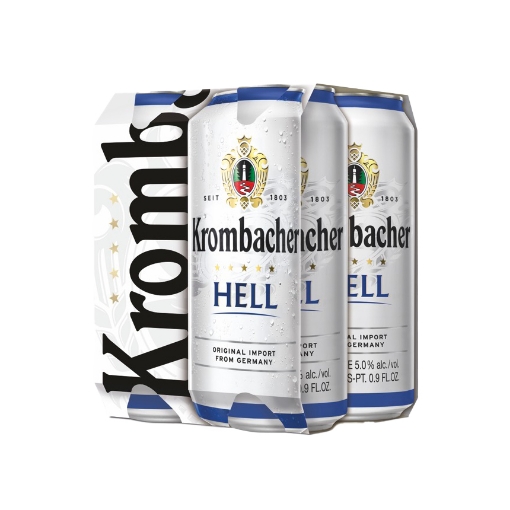 Krombacher can 4 pack 500 ml can