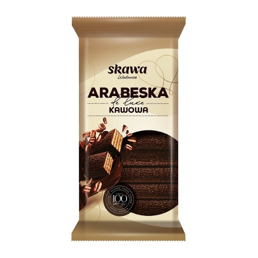 Picture of Waffles Arabeska de Luxe with Coffee Flavour Skawa 190g