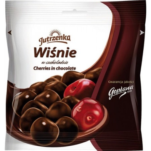 Picture of Sweets Cherry in Dark Chocolate Jutrzenka 80g