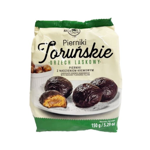 Picture of Gingerbread with Hazelnut Flavour in Chocolate Kopernik 150g