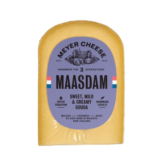 Meyer Maasdam Cheese 130g – Nutty & Creamy Dutch-Style Cheese