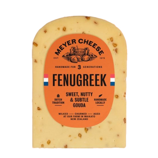 Meyer Fenugreek Cheese 130g – Nutty & Aromatic Dutch-Style Cheese